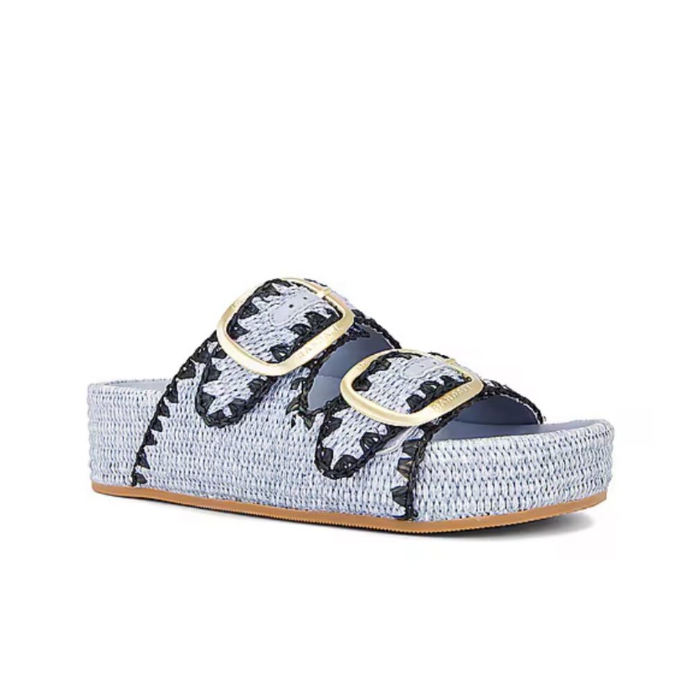 Loeffler Randall Theo Sandal in light blue